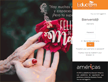 Tablet Screenshot of educcamvirtual.com